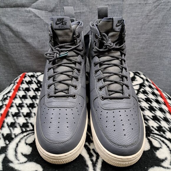 Size 13 Nike SF Air Force 1 Men 917753-004 Mid Dark Grey 2017 Brand New - Picture 4 of 14